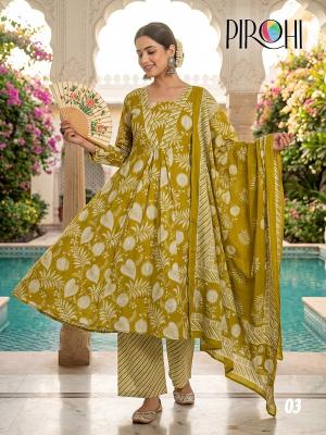 Pirohi sonia 3pcs best branded kurtis wholesale websites